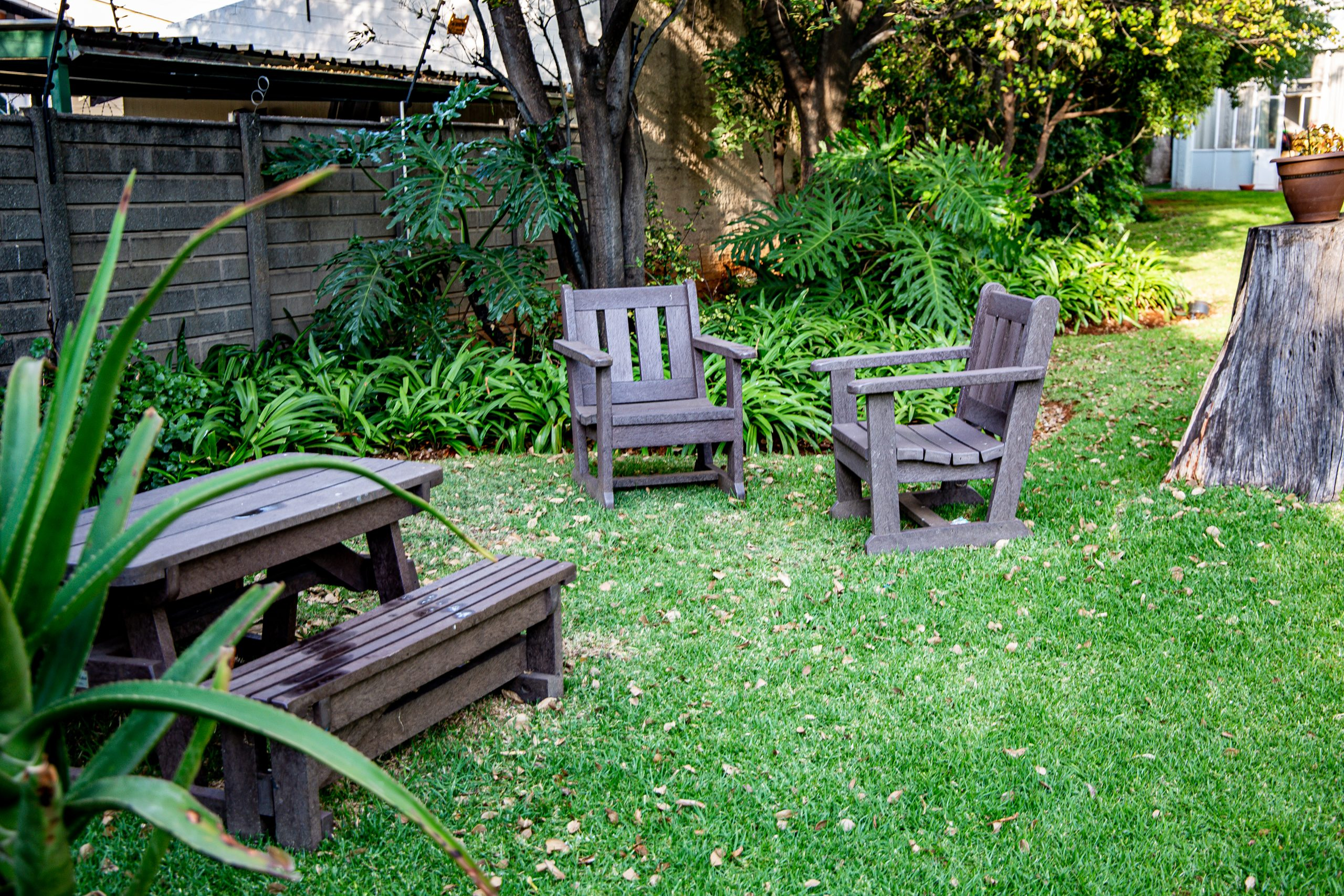 Lake Club outdoor seating